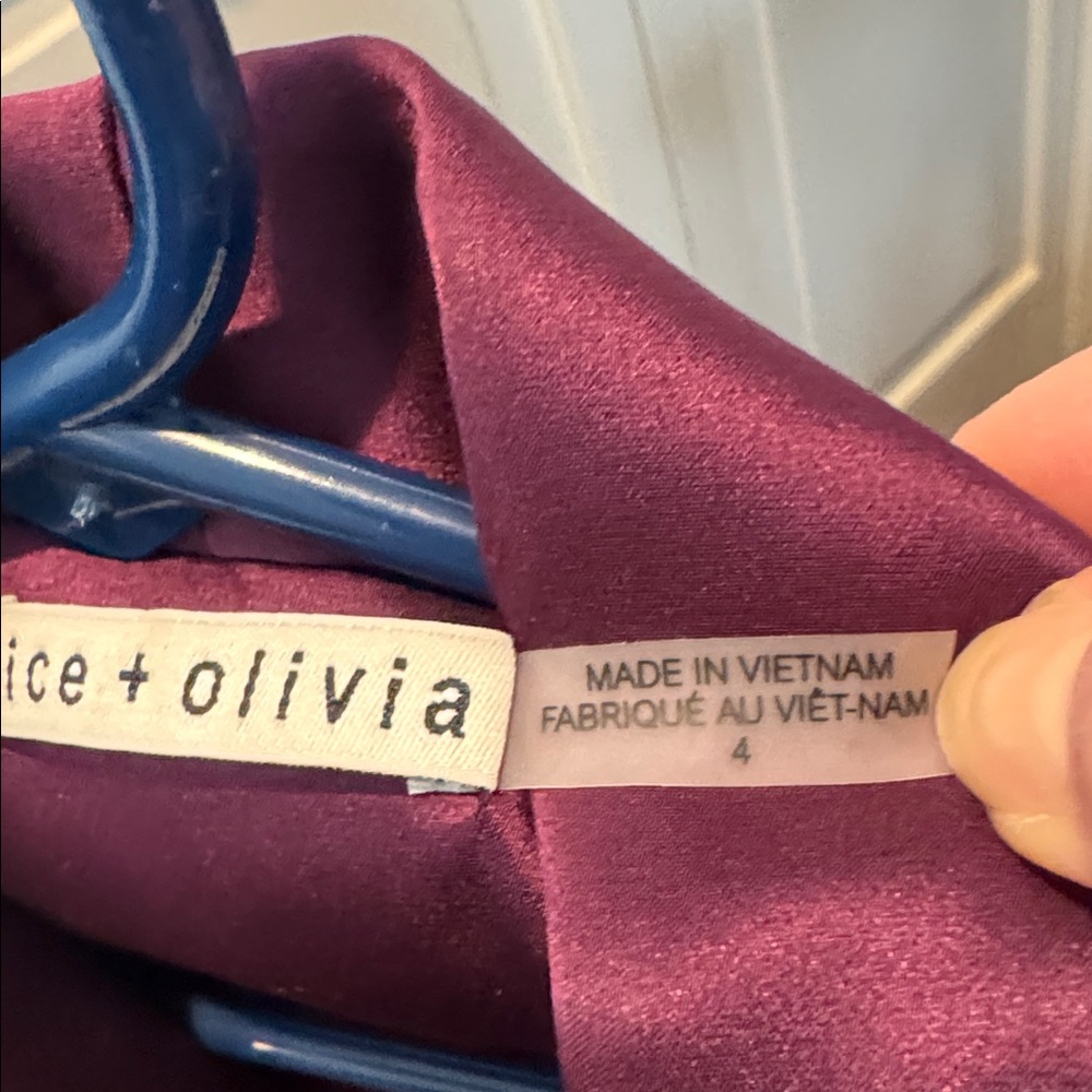 Alice and Olivia Macey Velvet Blazer - Picture 4 of 6